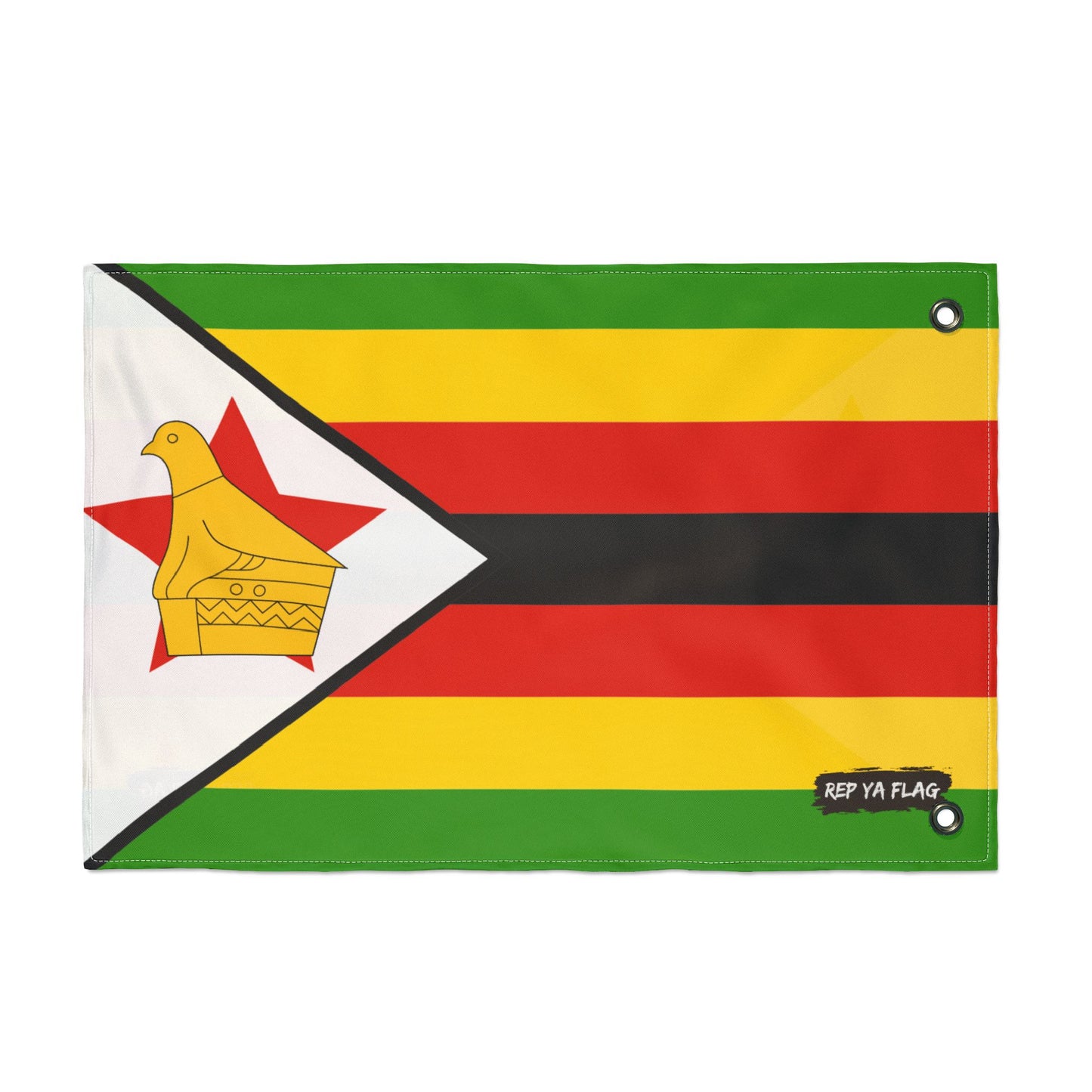 Zimbabwe Flag Double Sided Flag, Outdoor Garden Banner | Country Flag