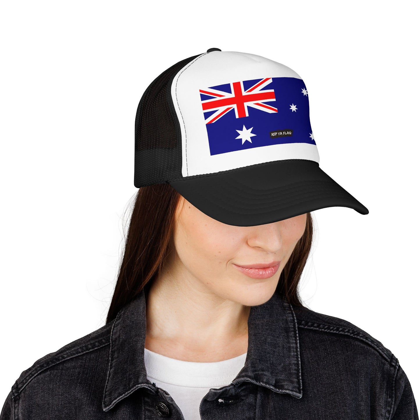 Australia Flag Foam Trucker Hat | Australian Pride Snapback Cap | Rep Ya Flag