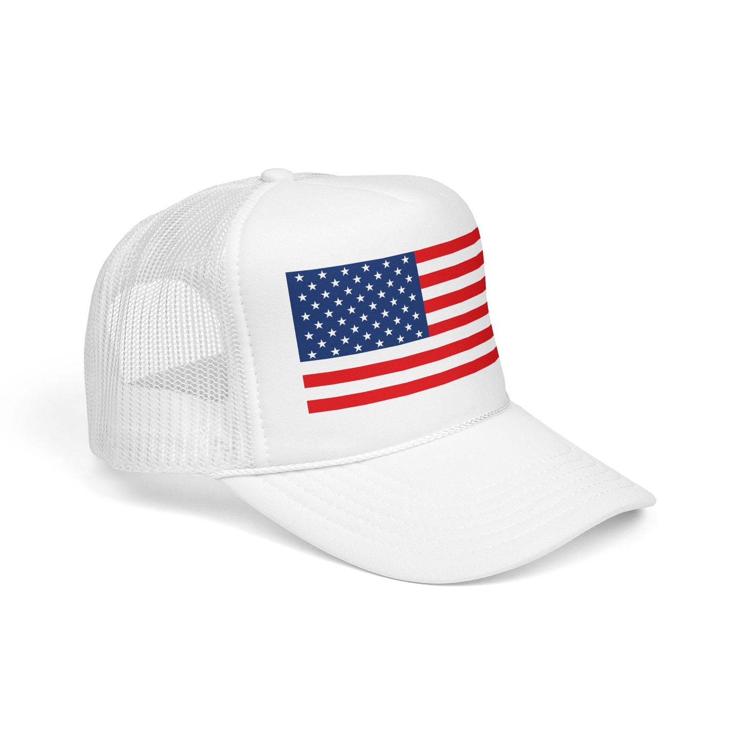 United States of America USA Flag Foam Trucker Hat | Rep Ya Flag design
