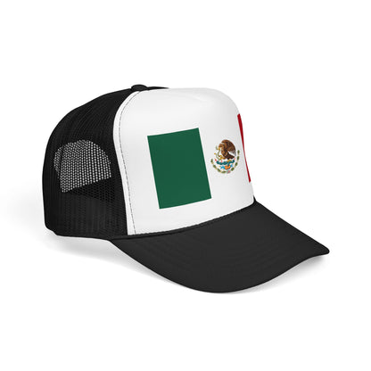 Mexico Flag Foam Trucker Hat | Mexican Pride Snapback Cap | Rep Ya Flag