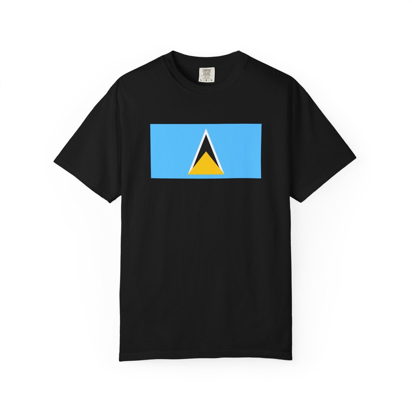 Saint Lucia Flag T Shirt | Saint Lucian Heritage Shirt S–4XL | Rep Ya Flag