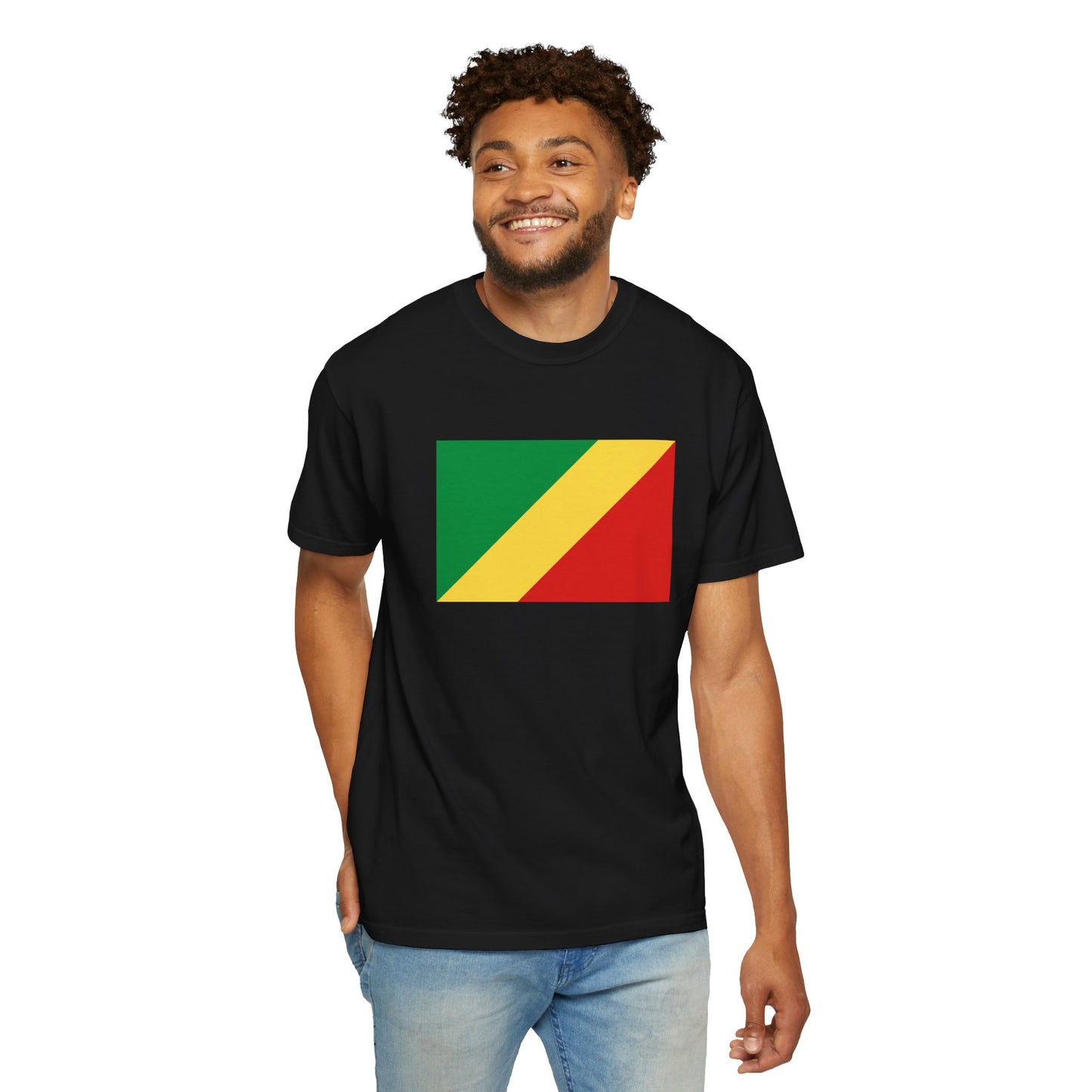 Republic of the Congo Flag T Shirt | Congolese Heritage Shirt S-4XL | Rep Ya Flag