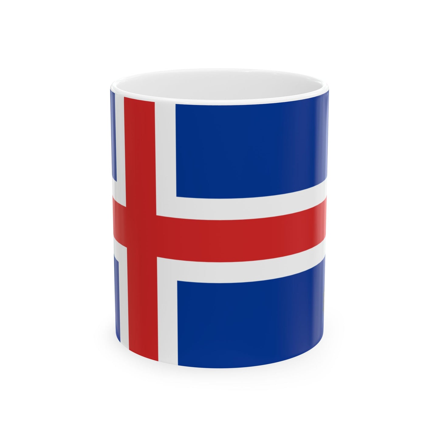Iceland Flag Coffee Tea Mug 11oz 15oz | Rep Ya Flag Ceramic Mug