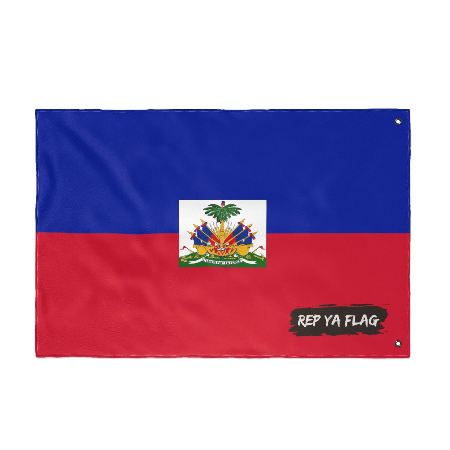 Haiti Flag Garden Banner | Double Sided Outdoor Flag | Rep Ya Flag