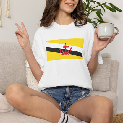Brunei Flag T Shirt | Bruneian Heritage Shirt S-4XL | Rep Ya Flag