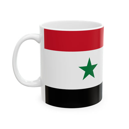 Syria Flag Coffee Tea Mug 11oz 15oz | Rep Ya Flag Ceramic Mug