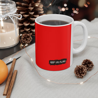 Taiwan Flag Coffee Tea Mug 11oz 15oz | Rep Ya Flag Ceramic Mug