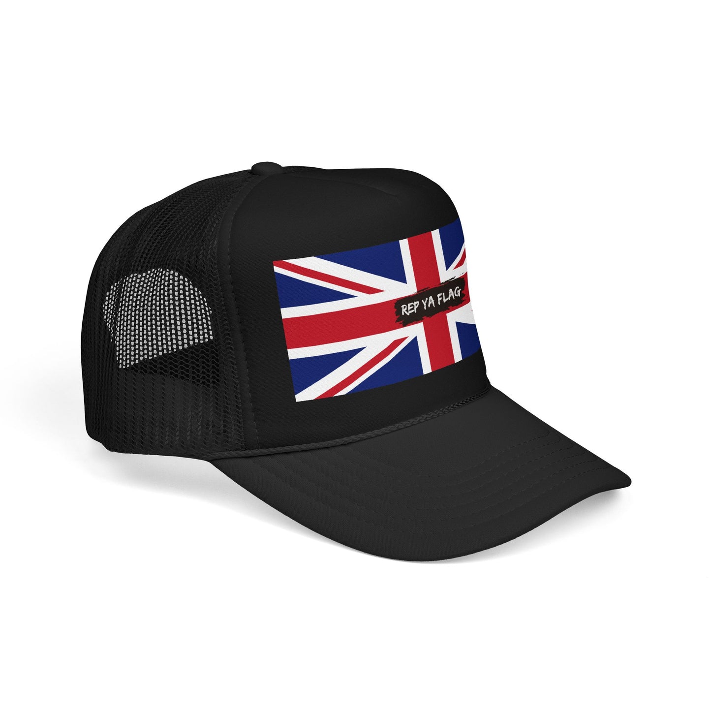 United Kingdom UK Foam Trucker Hat | Rep Ya Flag design
