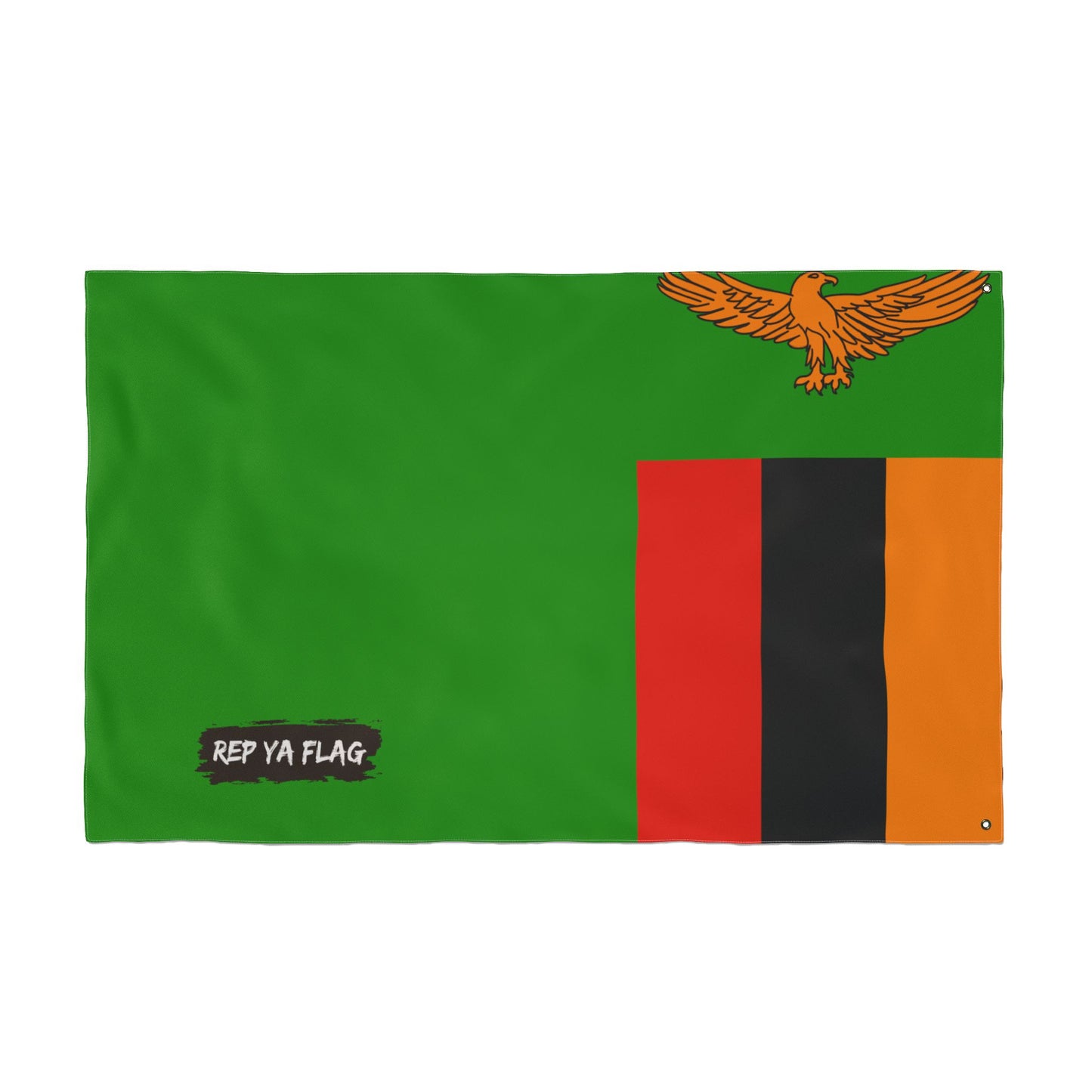 Zambia Flag Double Sided Flag, Outdoor Garden Banner | Country Flag