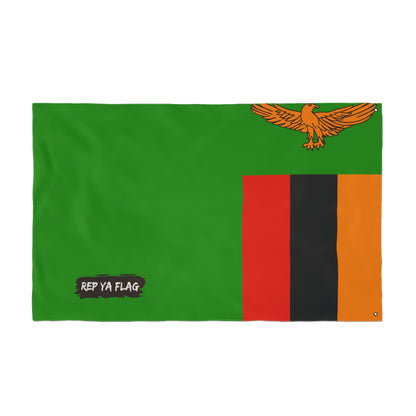 Zambia Flag Double Sided Flag, Outdoor Garden Banner | Country Flag