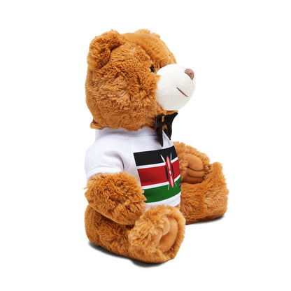 Kenya Flag Teddy Bear | Kenyan Heritage Plush Gift | Rep Ya Flag