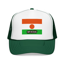 Niger Flag Foam Trucker Hat | Nigerien Pride Snapback Cap | Rep Ya Flag