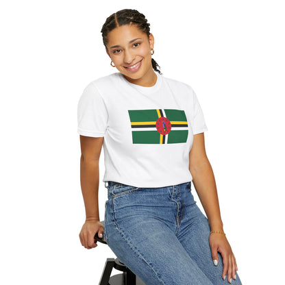 Dominica Flag T Shirt | Dominican Heritage Shirt S-4XL | Rep Ya Flag