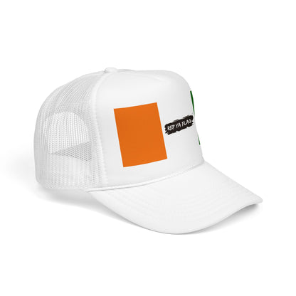 Côte d'Ivoire (Ivory Coast) Flag Foam Trucker Hat | Ivorian Pride Snapback Cap | Rep Ya Flag