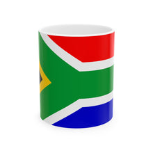 South Africa Flag Coffee Mug 11oz & 15oz | South African Heritage Ceramic Coffee Tea Mug | Rep Ya Flag