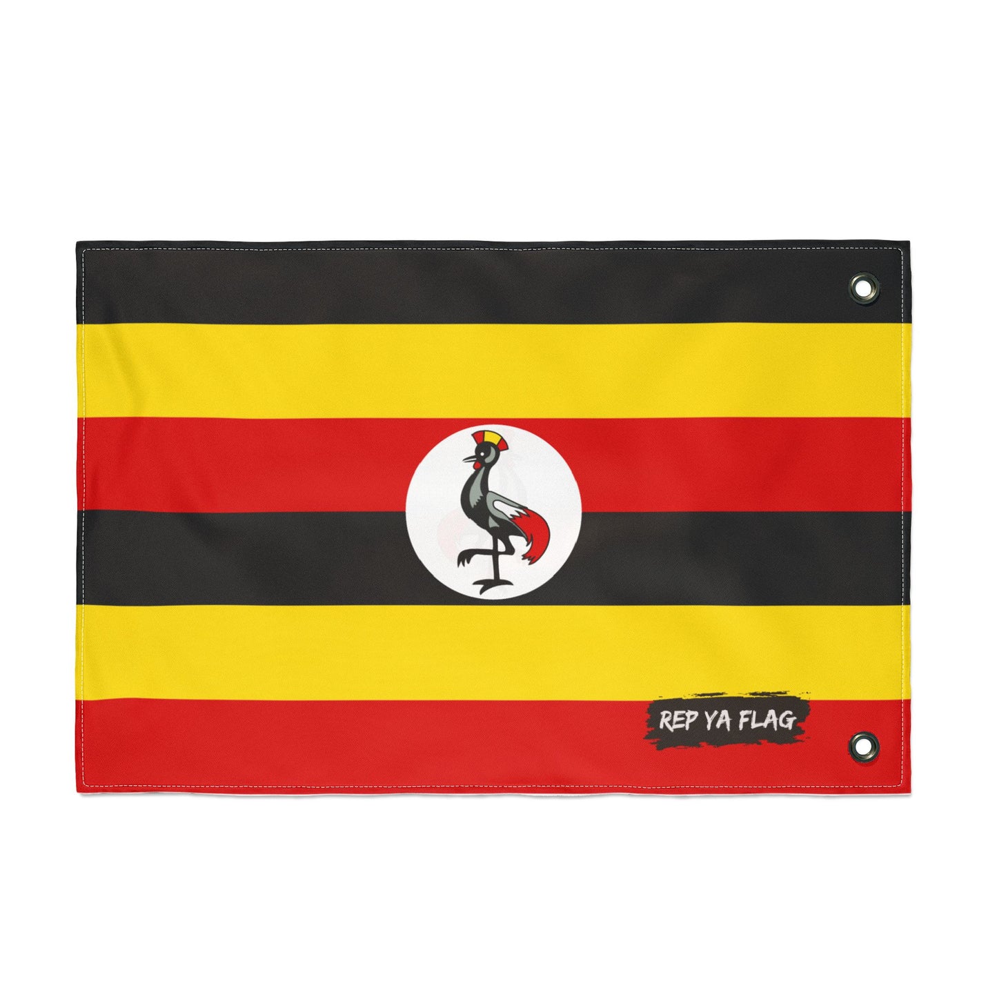 Uganda Flag Double Sided Flag, Outdoor Garden Banner | Country Flag