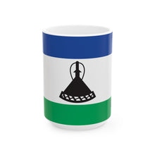 Lesotho Flag Coffee Tea Mug 11oz 15oz | Rep Ya Flag Ceramic Mug