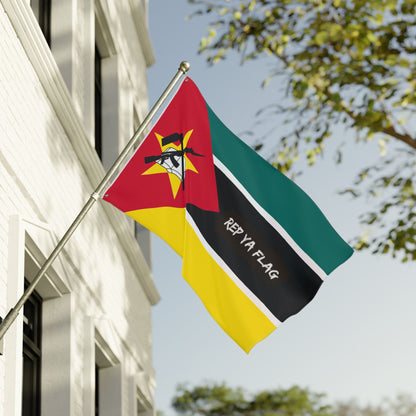 Mozambique Flag Garden Banner | Double Sided Outdoor Flag | Rep Ya Flag