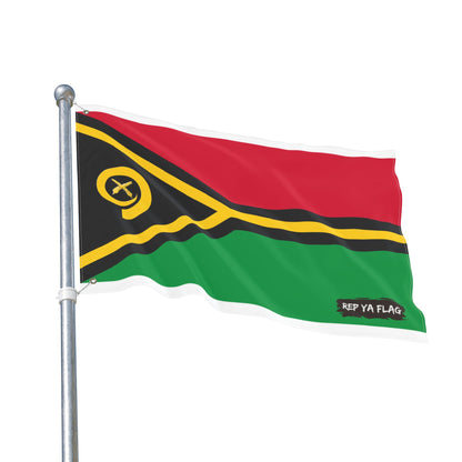 Vanuatu Flag Double Sided Flag, Outdoor Garden Banner | Country Flag