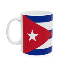 Cuba Flag Coffee Tea Mug 11oz 15oz | Rep Ya Flag Ceramic Mug