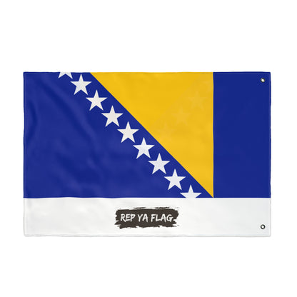 Bosnia and Herzegovina Flag Garden Banner | Double Sided Outdoor Flag | Rep Ya Flag