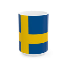 Sweden Flag Coffee Tea Mug 11oz 15oz | Rep Ya Flag Ceramic Mug