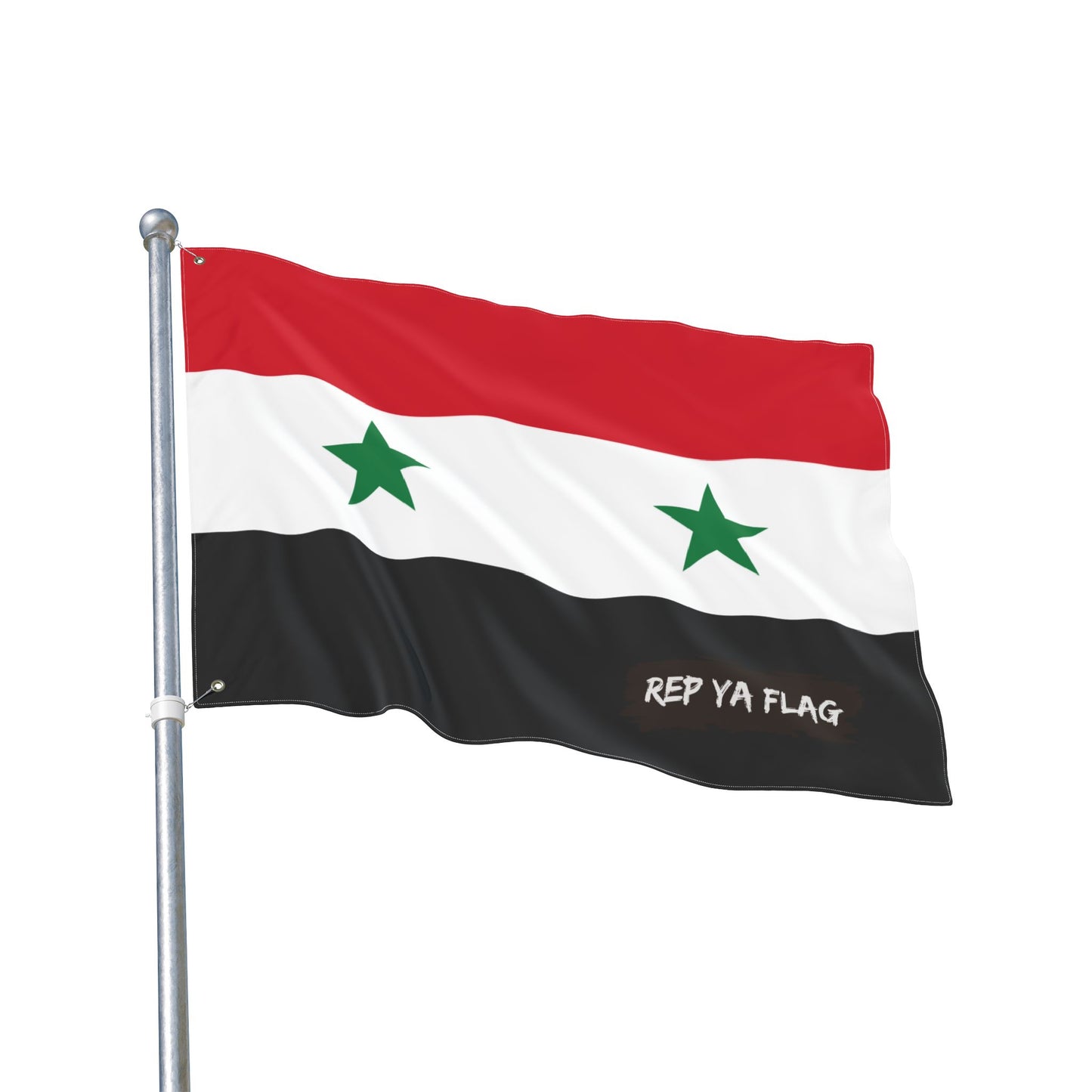 Syria Flag Garden Banner | Double-Sided Outdoor Flag | Rep Ya Flag