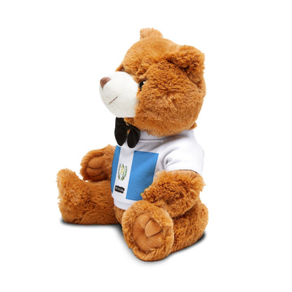 Guatemala Flag Teddy Bear | Guatemalan Heritage Plush Gift | Rep Ya Flag
