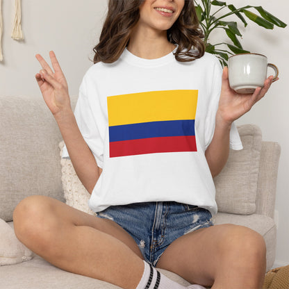 Colombia Flag T Shirt | Colombian Heritage Shirt S-4XL | Rep Ya Flag
