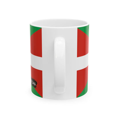 Basque Ikurriña Flag Coffee Mug 11oz & 15oz | Rep Ya Flag