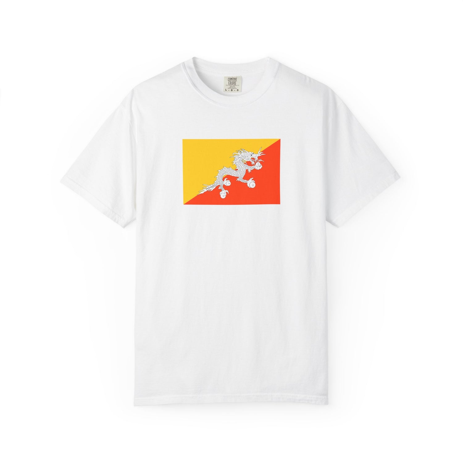 Bhutan Flag T Shirt | Bhutanese Heritage Shirt S-4XL | Rep Ya Flag