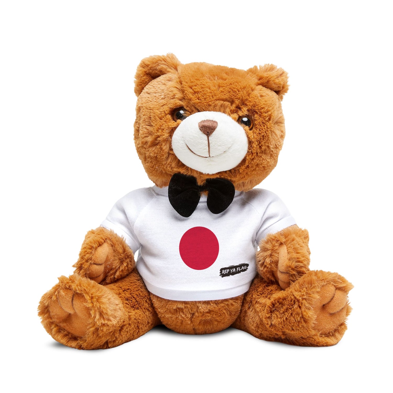 Japan Flag Teddy Bear | Japanese Heritage Plush Gift | Rep Ya Flag