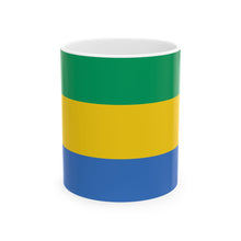 Gabon Flag Coffee Tea Mug 11oz 15oz | Rep Ya Flag Ceramic Mug