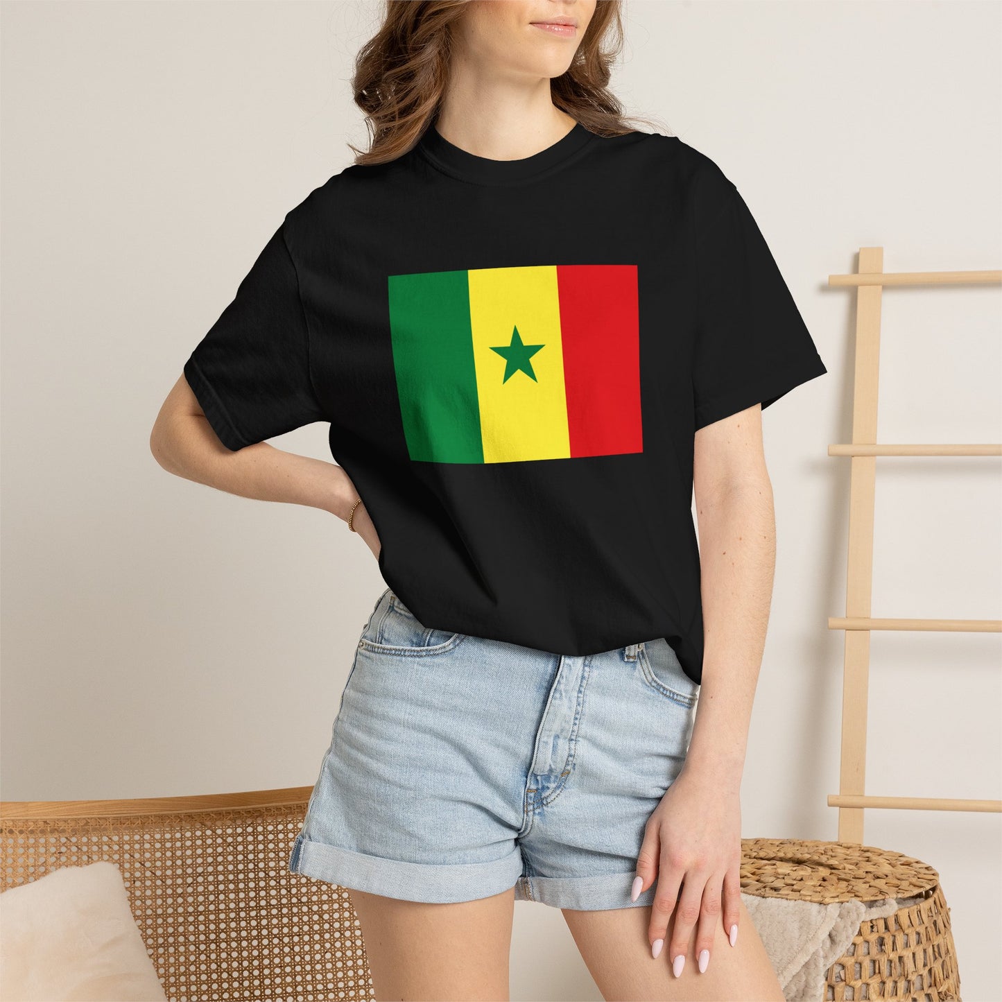 Senegal Flag T Shirt | Senegalese Heritage Shirt S–4XL | Rep Ya Flag
