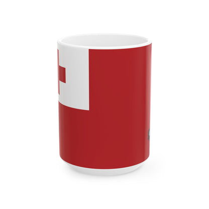 Tonga Flag Coffee Tea Mug 11oz 15oz | Rep Ya Flag Ceramic Mug