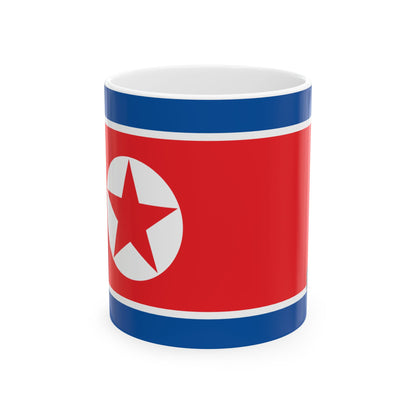 North Korea Flag Coffee Tea Mug 11oz 15oz | Rep Ya Flag Ceramic Mug