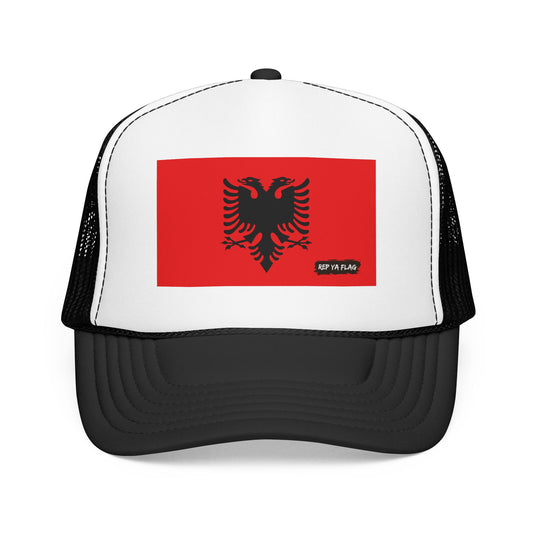 Albania Flag Foam Trucker Hat – Albanian Pride Snapback