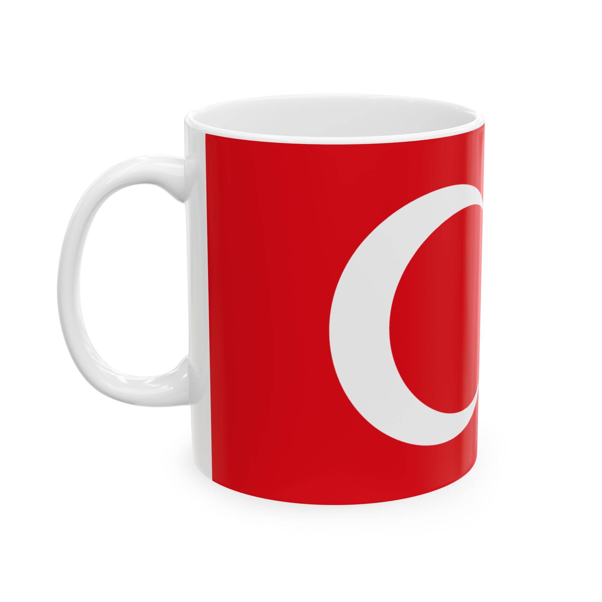 Turkey Flag Coffee Tea Mug 11oz 15oz | Rep Ya Flag Ceramic Mug