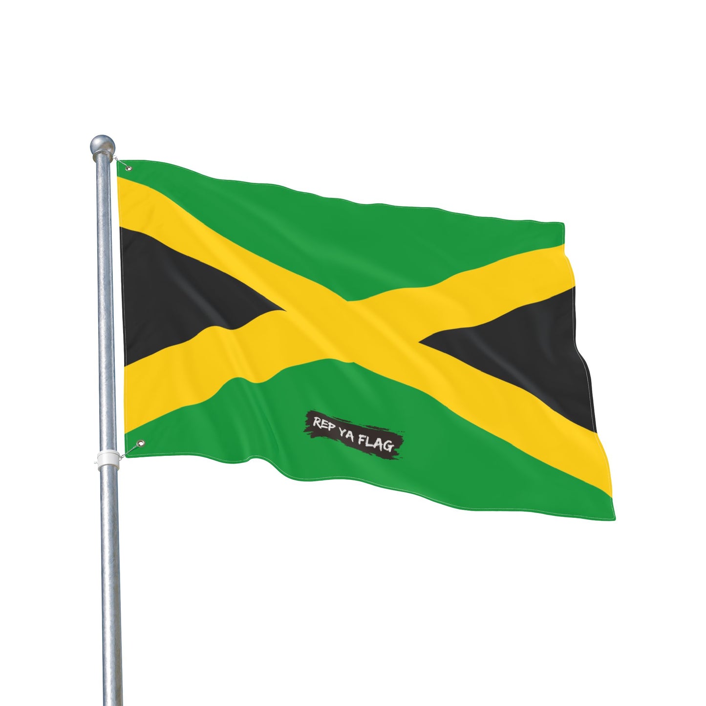 Jamaica Flag Garden Banner | Double Sided Outdoor Flag | Rep Ya Flag