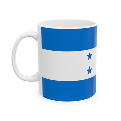 Honduras Flag Coffee Tea Mug 11oz 15oz | Rep Ya Flag Ceramic Mug