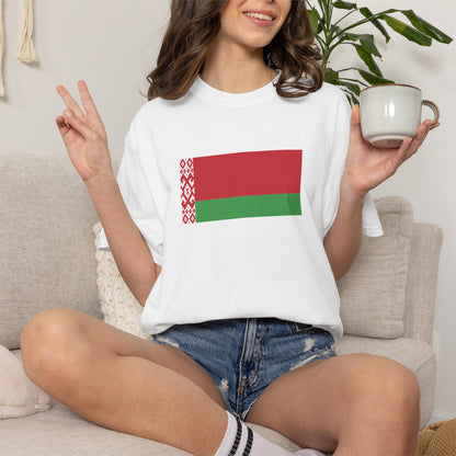 Belarus Flag T Shirt | Belarusian Heritage Shirt S-4XL | Rep Ya Flag