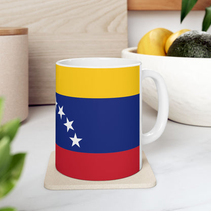 Venezuela Flag Coffee Tea Mug 11oz 15oz | Rep Ya Flag Ceramic Mug