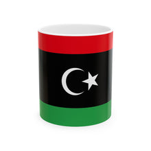 Libya Flag Coffee Tea Mug 11oz 15oz | Rep Ya Flag Ceramic Mug