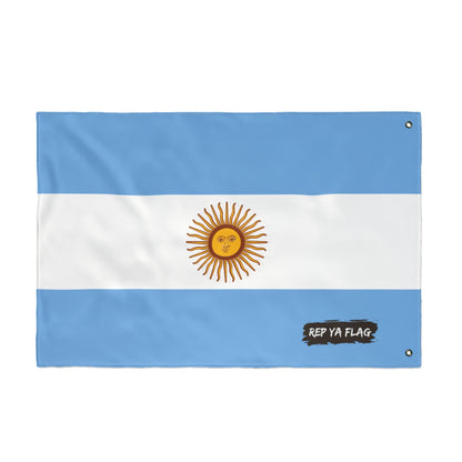 Argentina Flag Garden Banner | Double Sided Outdoor Flag | Rep Ya Flag