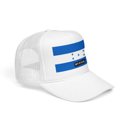 Honduras Flag Foam Trucker Hat | Honduran Pride Snapback Cap | Rep Ya Flag
