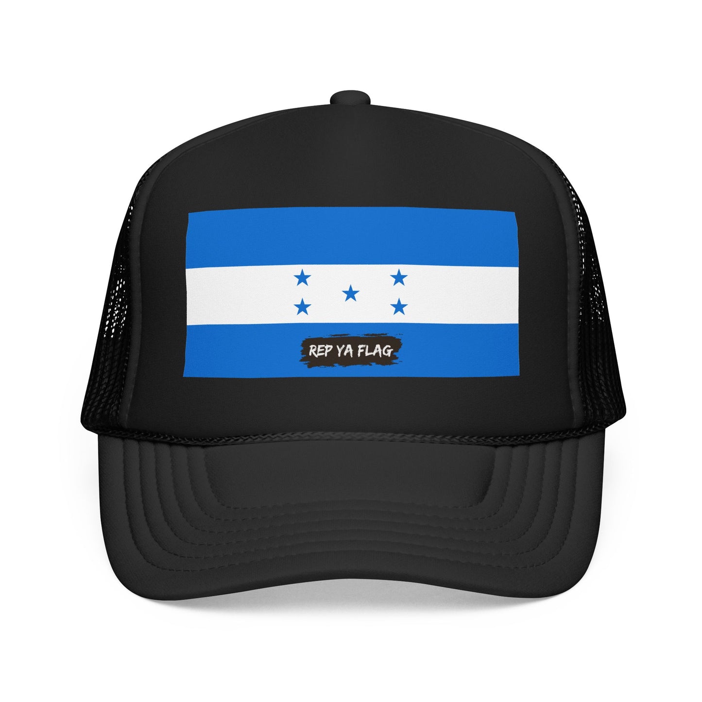Honduras Flag Foam Trucker Hat | Honduran Pride Snapback Cap | Rep Ya Flag