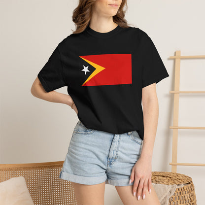 Timor-Leste Flag T Shirt | Timorese Heritage Shirt S–4XL | Rep Ya Flag