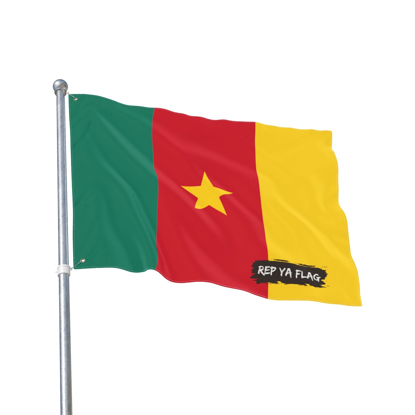 Cameroon Flag Garden Banner | Double Sided Outdoor Flag | Rep Ya Flag