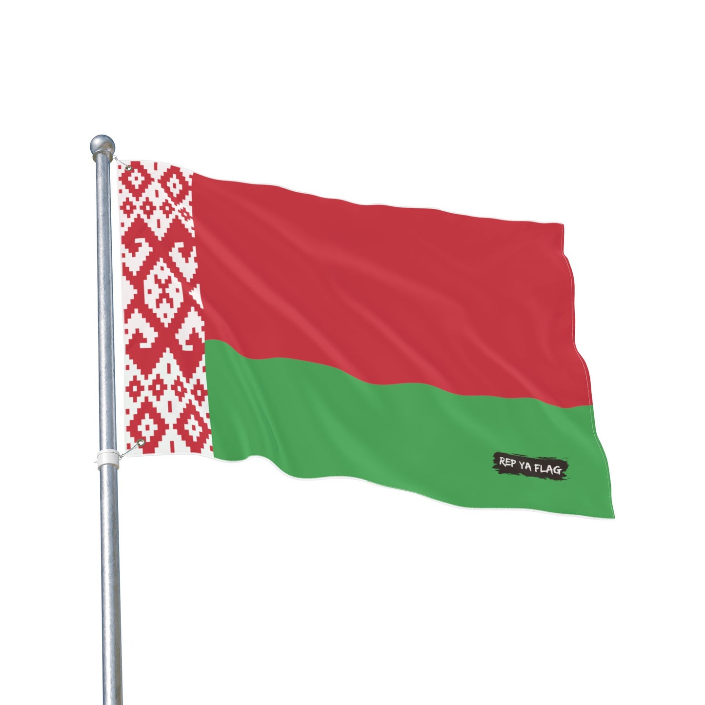 Belarus Flag Garden Banner | Double Sided Outdoor Flag | Rep Ya Flag