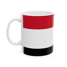 Yemen Flag Mug Ceramic Coffee Cup | 11oz 15oz | Rep Ya Flag